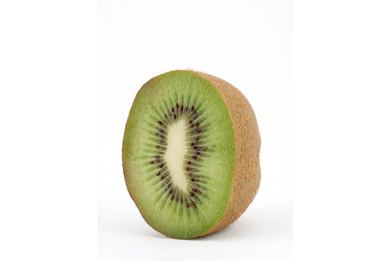 Kiwi fruit cross-section
